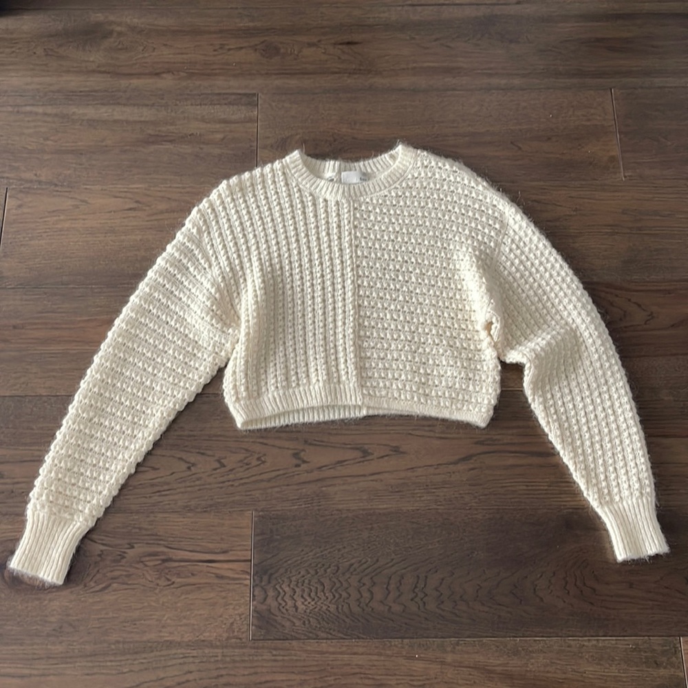 Wilfred Cream Knit Sweater